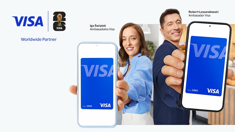 Iga and Robert Visa ambassadors