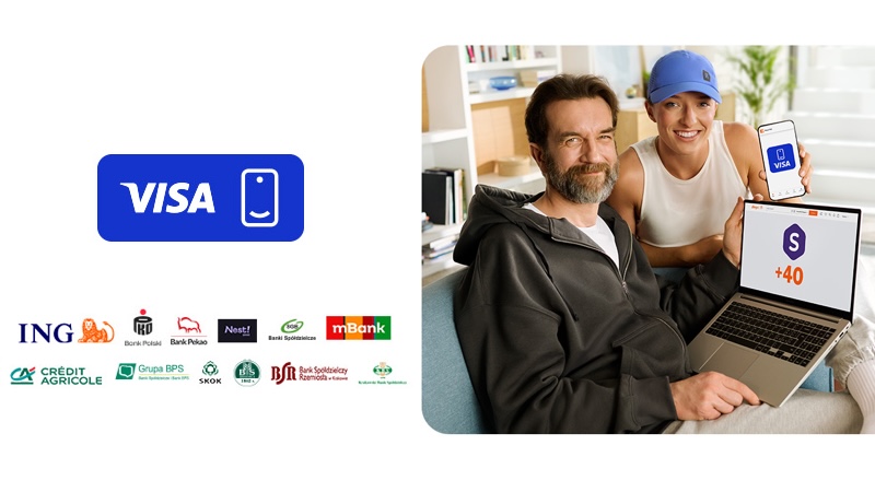 bank logos and online shopping