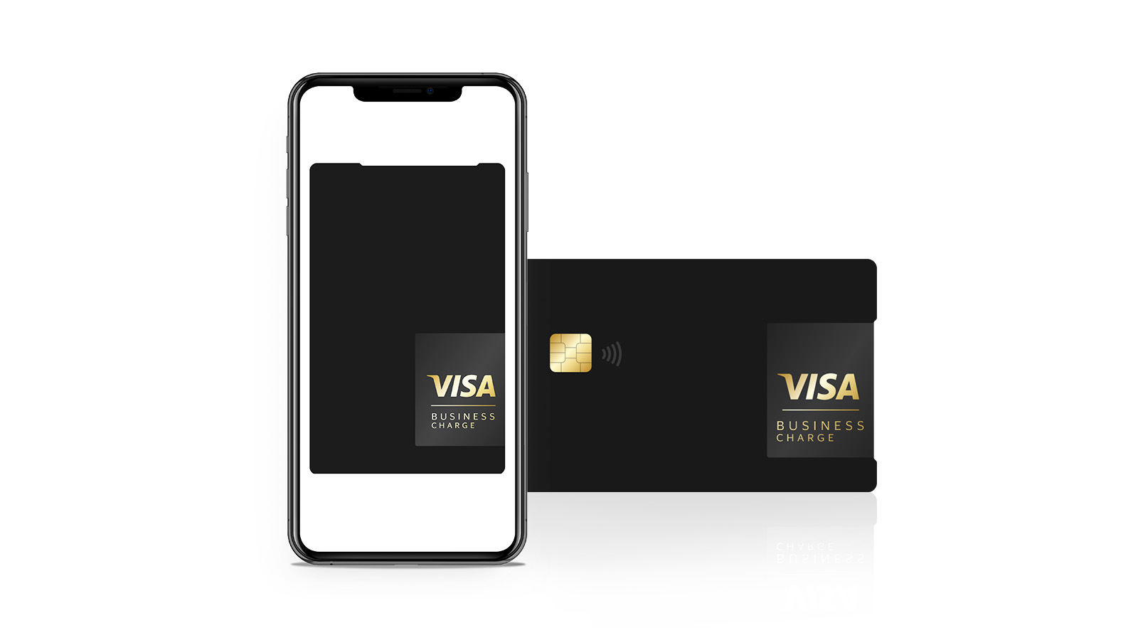 visa business charge card and mobile