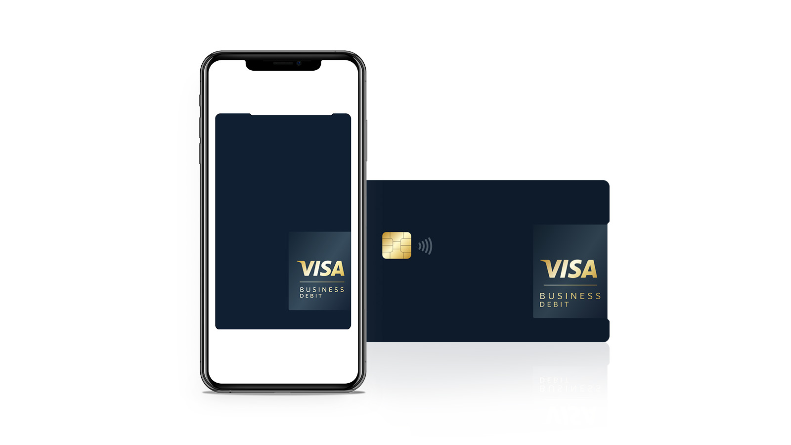 visa business debit card and mobile